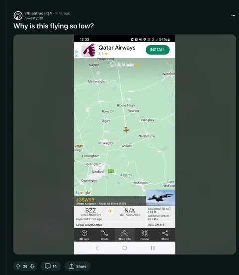 Why Is This Flying So Low?