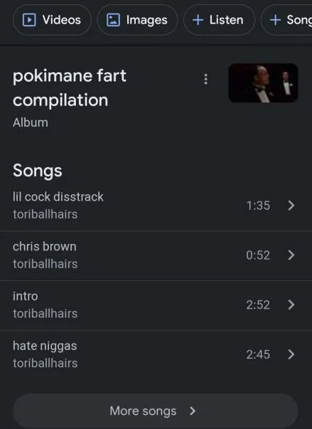 Pokimane Fart Compilation Album