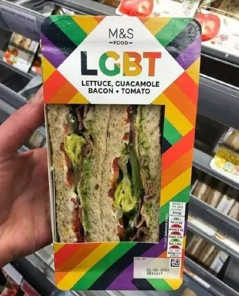 LGBT Lettuce Sandwich