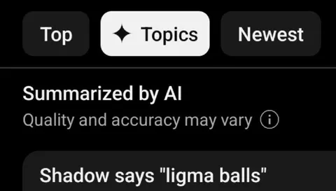AI Summarizes Shadow’s Joke