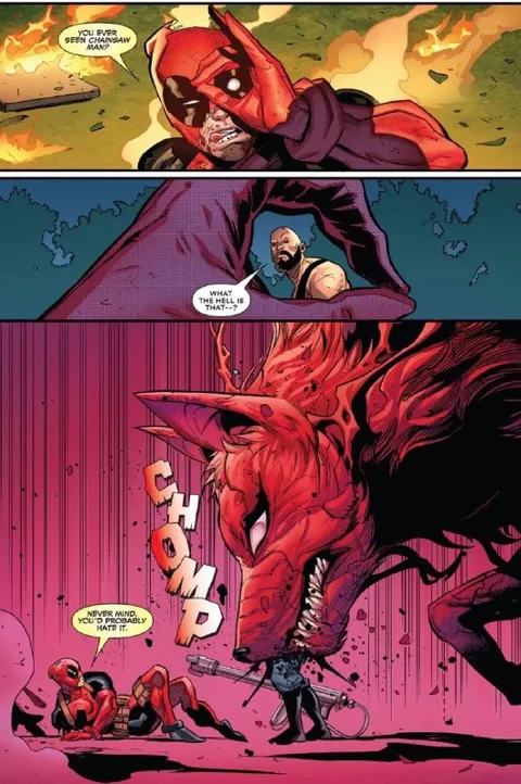 Deadpool Meets Chainsaw Man