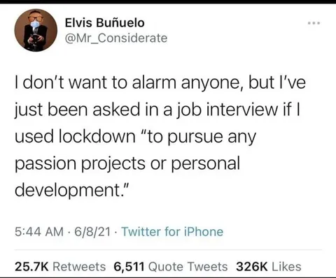 Lockdown Passion Projects Interview