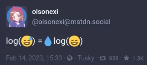Sweaty Logarithm Equation