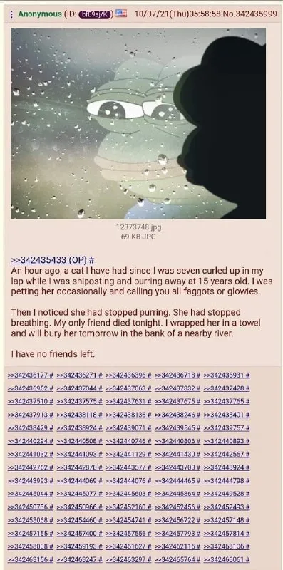 My Only Friend Died Tonight