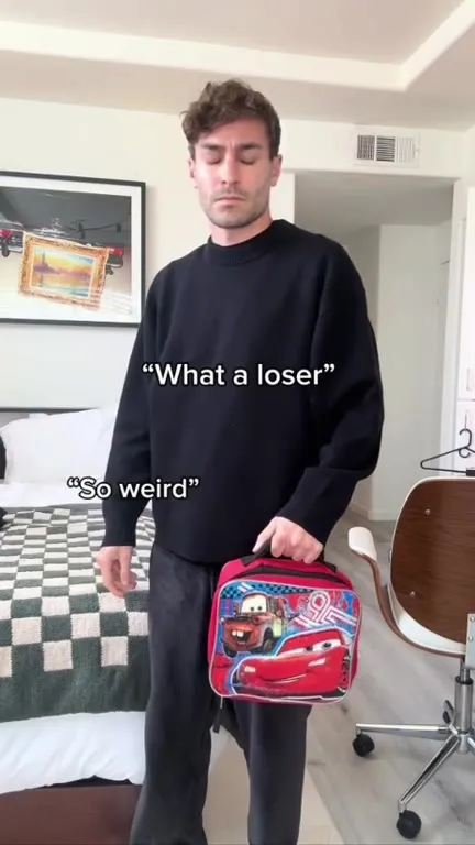 Cars lunchbox full of cash
