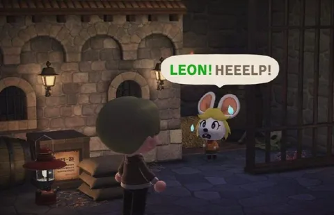 LEON! HEEEELP!