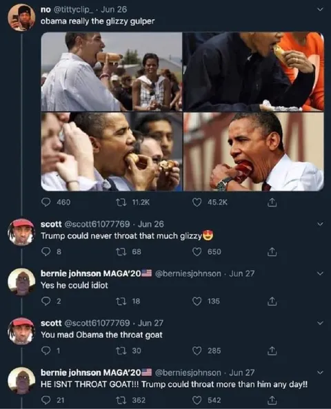 Obama the Glizzy Gulper