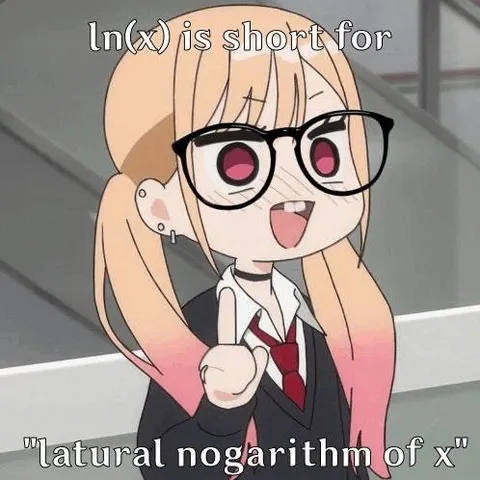 Latural Nogarithm of X