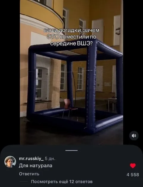 Клетка для натурала