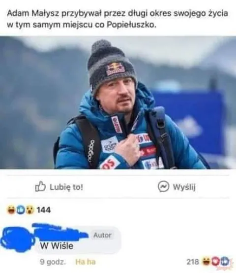 Adam Małysz w Wiśle