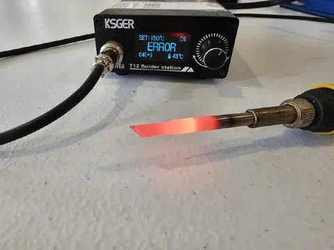 Soldering Station Error