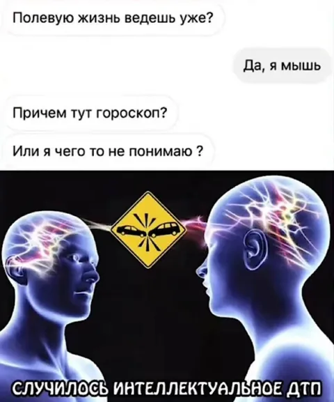 Случилось интеллектуальное ДТП