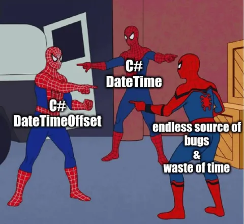 Spider-Man DateTime Bug Meme