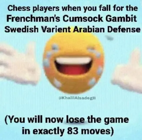 Frenchman's Cumsock Gambit