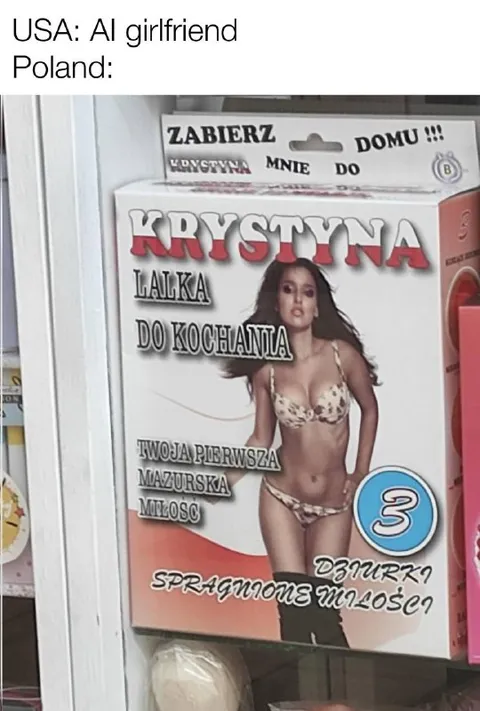 Polska lalka Krystyna