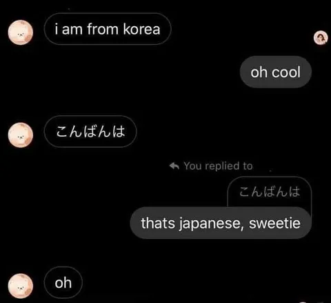 That’s Japanese, Sweetie
