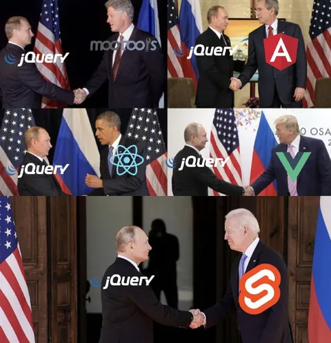 Putin Meets JavaScript Frameworks