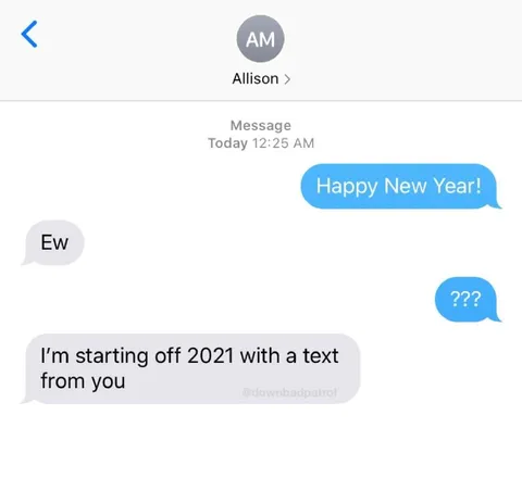 Starting 2021 With Your Text