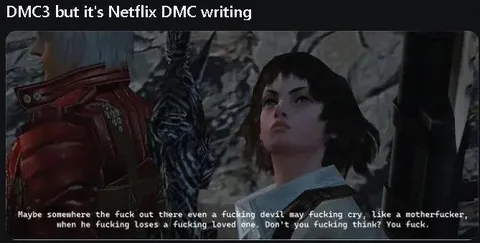 Netflix Devil May Cry Writing