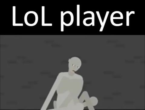LoL Player Stares Blankly
