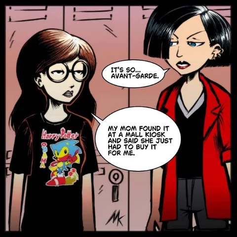 Avant-Garde Mall Kiosk Shirt