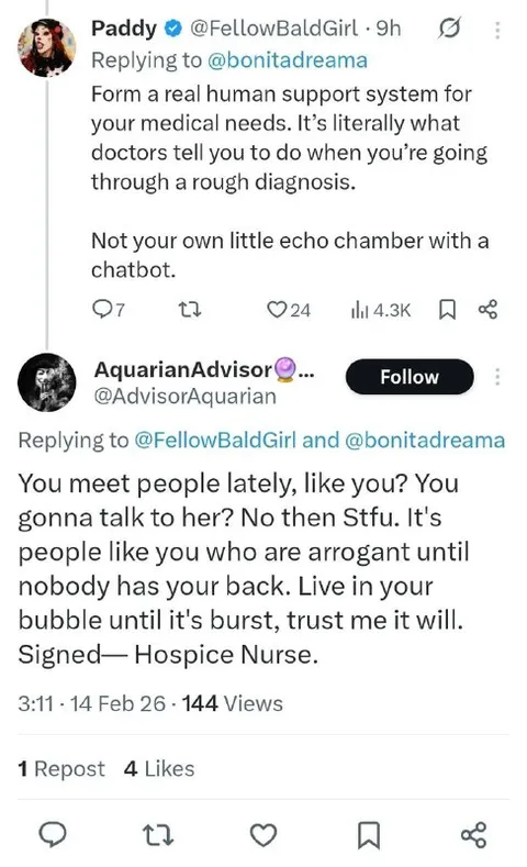Hospice Nurse Has Your Back