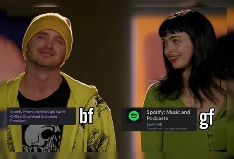 Spotify Premium Mod APK vs Spotify
