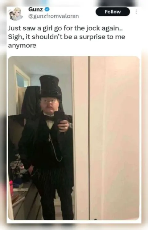 Girl Goes for the Joke Again