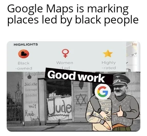 Google Maps Good Work