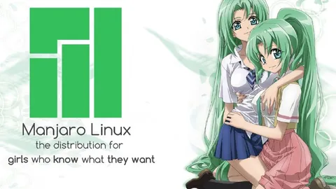 Manjaro Linux для девушек