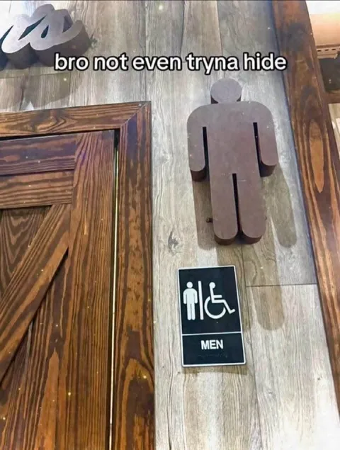 Bro Not Even Trying to Hide