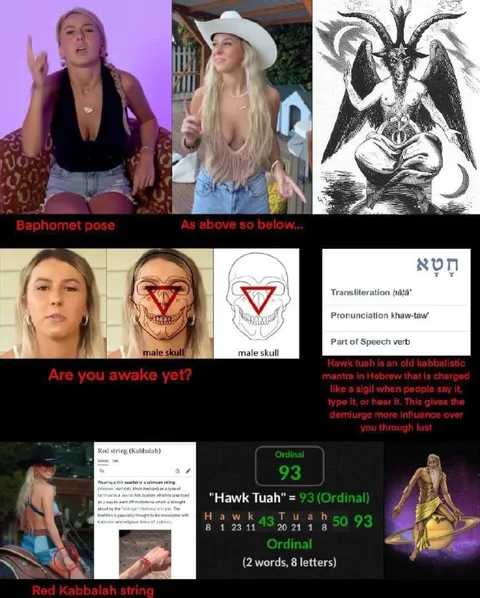 Hawk Tuah Kabbalah Conspiracy