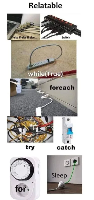 Relatable Programmer Control Flow