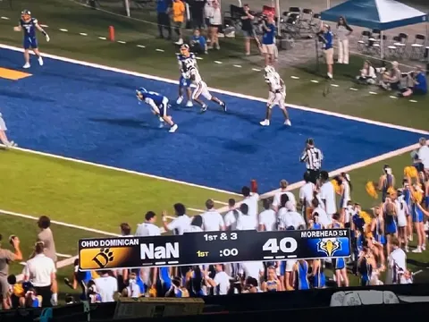 Nan 40, Morehead State 0
