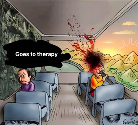 Goes to Therapy on the Bus