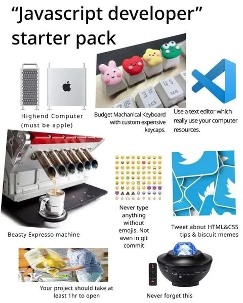 Javascript Developer Starter Pack