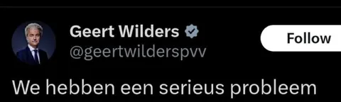 We hebben een serieus probleem