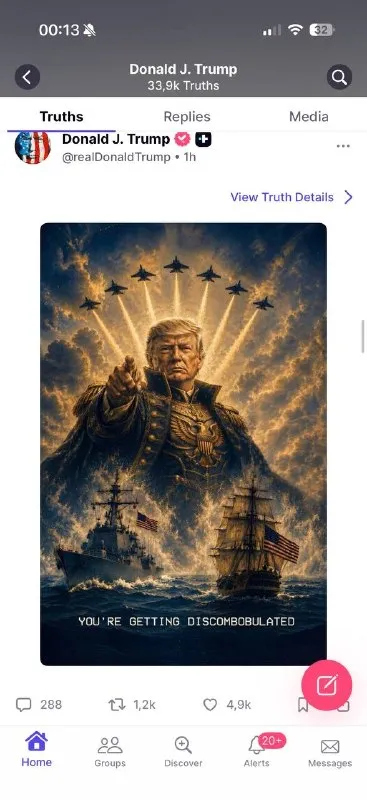 Trump Getting Discombobulated
