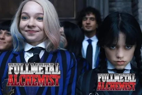 Wednesday and Enid Fullmetal Alchemist