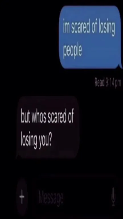 Scared of Losing People