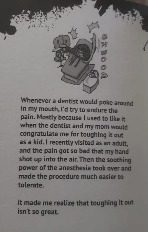 Touching It Out at the Dentist