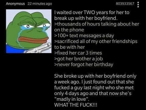 She Chose Someone Else