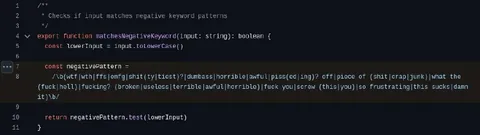 Negative Keyword NLP