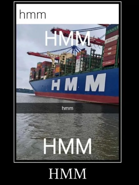 HMM Ship Keeps Saying HMM