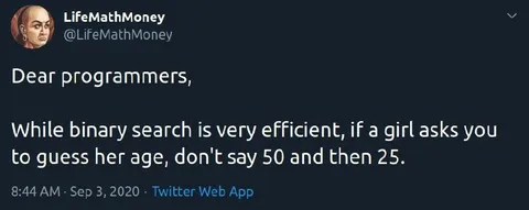 Binary Search Age Guess