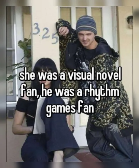 Visual Novel Fan Meets Rhythm Gamer