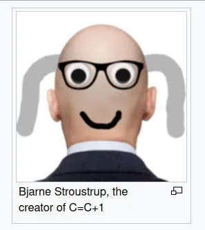 Bjarne Stroustrup C=C+1