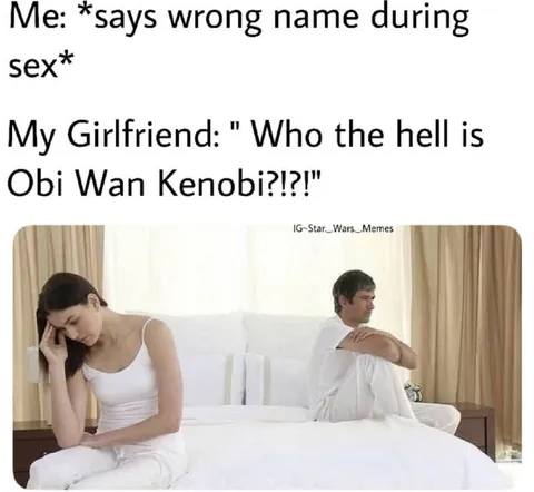 Wrong Name During Sex