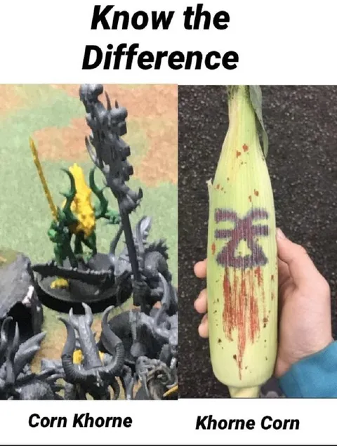 Corn Khorne vs Khorne Corn
