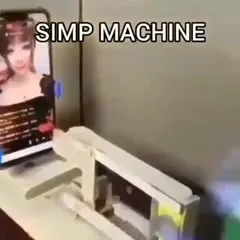 Simp Machine Feeds the Streamer